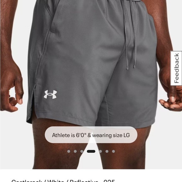 Under Armour Men's gray shorts size small - Picture 6 of 6